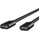 Belkin cable USB-C - USB-C Monitor 2m, black
