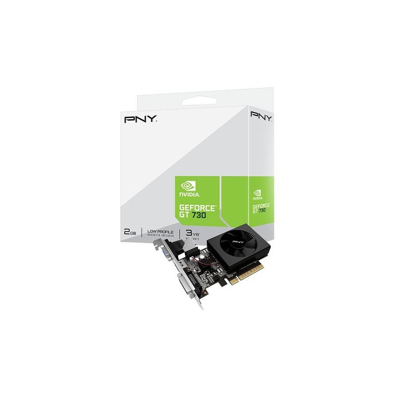 Discover PNY GeForce GT 730 2GB Single Fan Low Profile