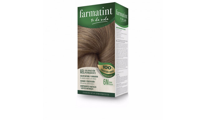 FARMATINT GEL coloración permanente #6n-rubio oscuro 5 u