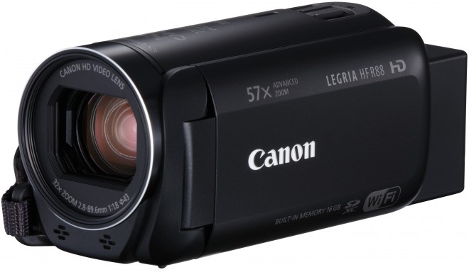 Canon Legria HF R88, melns