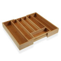 Virtuves Piederumu Organizators Bambuss (5 x 25,4 x 35,5 cm)