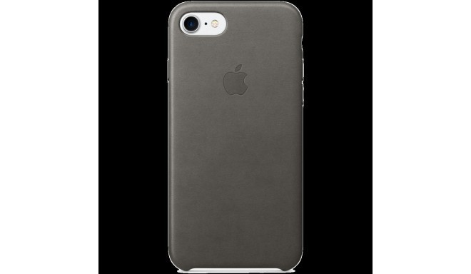 Apple Leather Case iPhone 7, storm grey