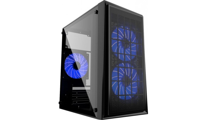 Gembird computer case Fornax 950B Blue Light