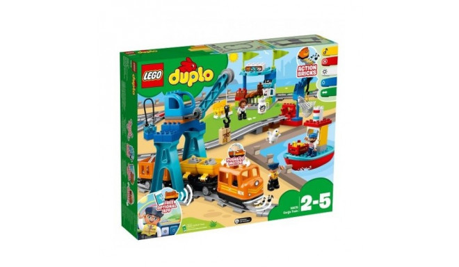 LEGO Duplo toy blocks Cargo train (10875 )