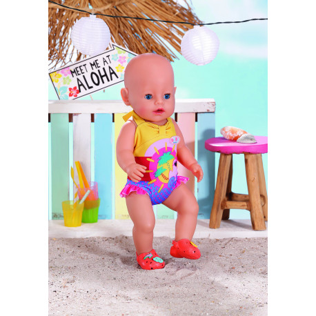 BABY BORN "Holiday" doll swimsuit, 43cm