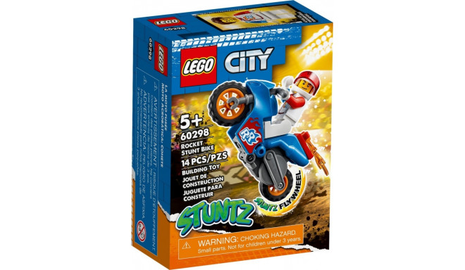 Bricks City 60298 Rocket Stunt Bike