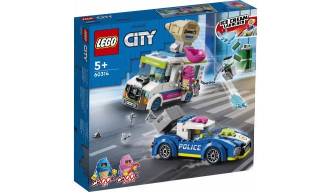 Bricks City 60314 Ice cream truck police chase