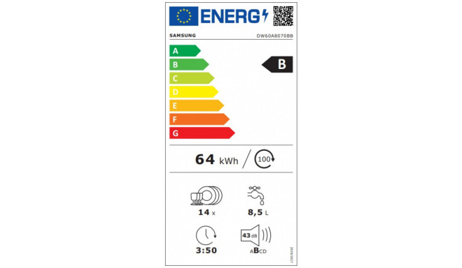 Samsung DW60A8070BB/EO