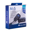 Midland M5 car transceiver CB 27MHz with remote microphone