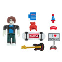 ROBLOX Avatar Shop Figure with accessories set "Bacon Hair Brading Emergency"