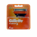 Skūšanās asmeņu rezerves asmeņi Gillette Fusion 5 (4 uds)