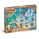 Puzzle 1000 elements Story Maps Frozen
