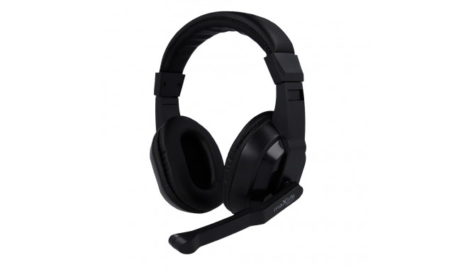 Maxlife kõrvaklapid + mikrofon Home Office MXHH-01 1,5m, must