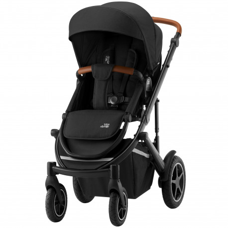 BRITAX SMILE III kergkäru Space Black, Brown Handle