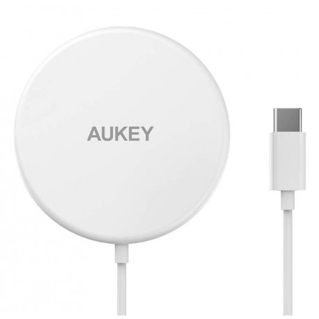 Juhtmevaba laadija LC-A1 MagSafe Qi 15W USB C, valge