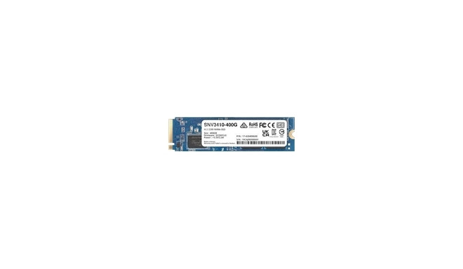 SYNOLOGY SNV3410 400GB M.2 NVMe SSD PCIe 3.0 x4 3000MB/s read 750MB/s write
