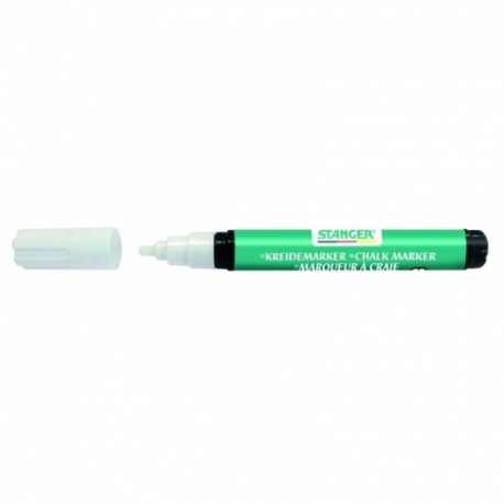 STANGER chalk MARKER 3-5mm, white, 1 pcs. 620000-1