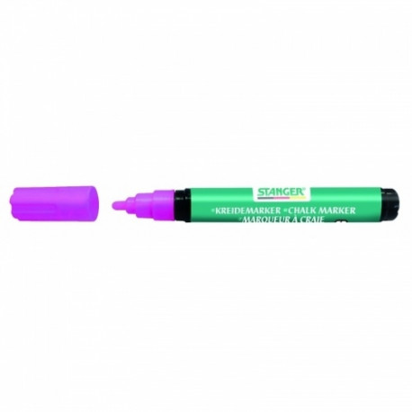 STANGER chalk MARKER, 3-5 mm, pink, 1 pcs. 620020-1