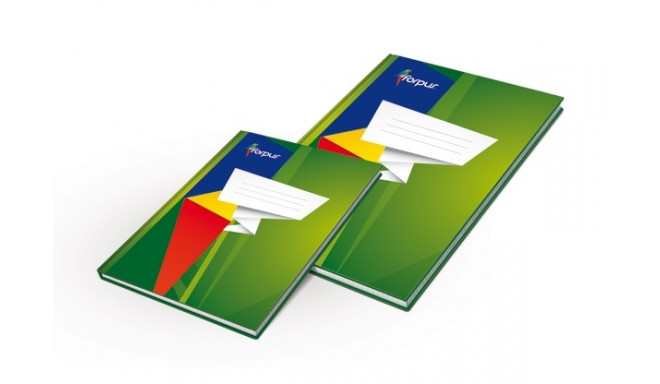 Notebook , ruled, Forpus, A4/96, Squared,  Matte cover 0722-002