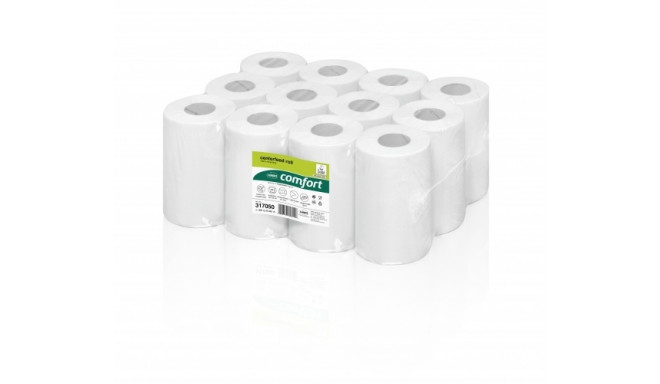 WEPA Centre Feed Rolls for Feed point system RPMB1120,1-Ply, 120m, Recycled tissue, (12pcs)