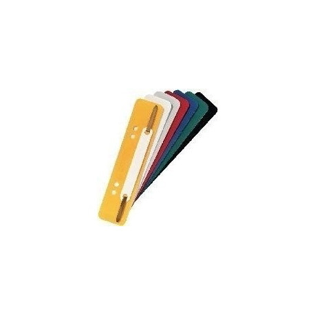 Project File binding clip, Yellow (25vnt.) 0824-005