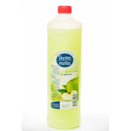 Soap, liquid, with glycerin, apple, 1l