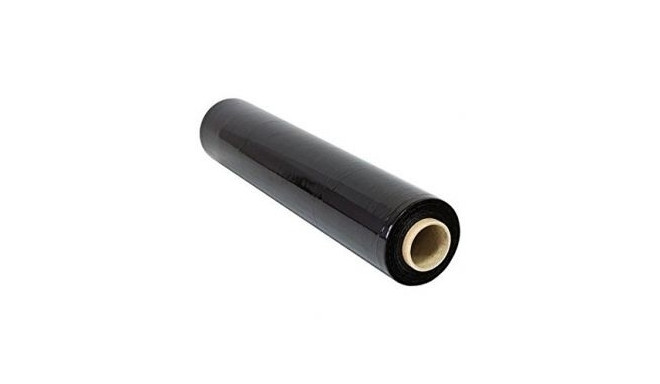 Stretch wrapping film 17x450mm 200m black