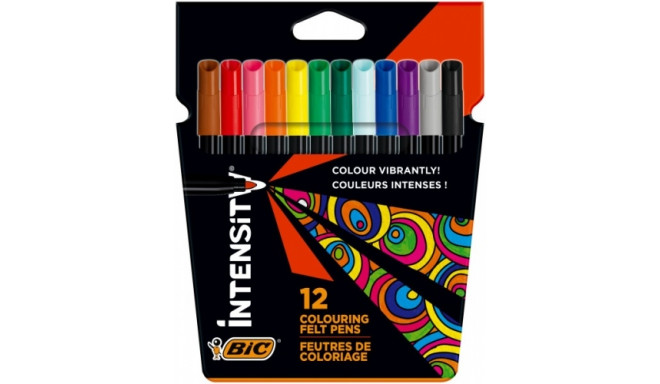 BIC Intensity Up Felt pens  box of 12 pcs. 978004