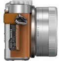 Panasonic Lumix DC-GX800 + 12-32mm Kit, brown
