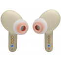 JBL wireless earbuds Live Pro+, beige