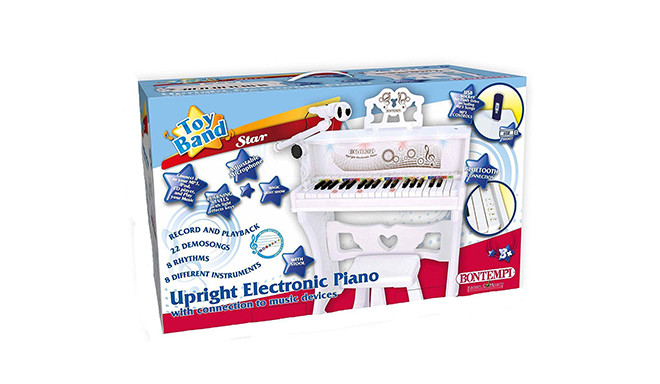 BONTEMPI electronic piano with microphone, 10 8000