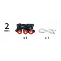 BRIO RAILWAY train with rechargeable engine/mini USB cable, 33599