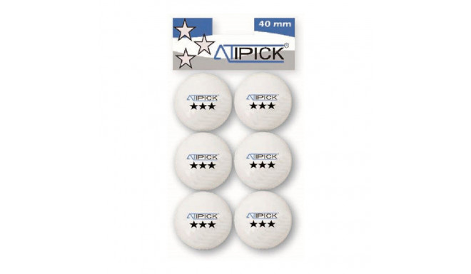 Balls Atipick RQP40404 Ping Pong (6 pcs)