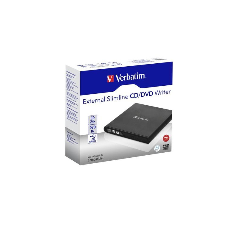 Verbatim slimline cd/dvd writer sold