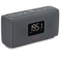 Aiwa CRU-80BT alarm clock Digital alarm clock Grey