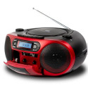 Aiwa BBTC-550RD Portable CD player Black, Red