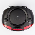 Aiwa BBTC-550RD Portable CD player Black, Red