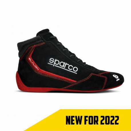 Võidusõidu poolsaapad Sparco SLALOM Punane/Must Suurus 42