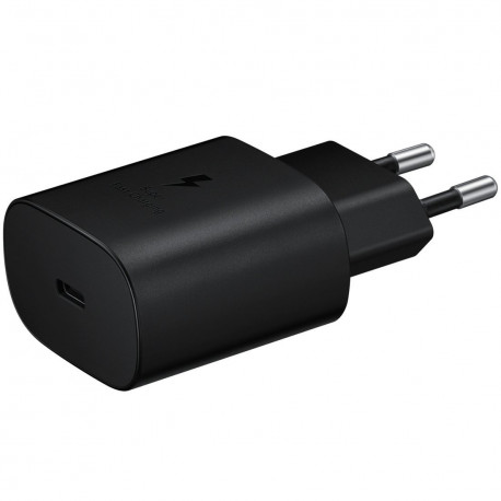 Samsung Travel adapter Type-C EP-TA800EBE OEM Black, bulk