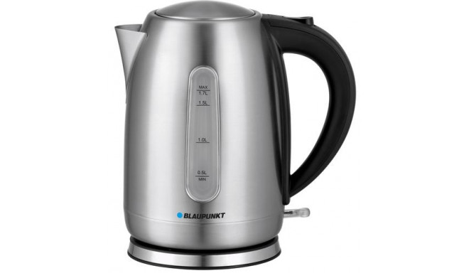 Blaupunkt EKS401 electric kettle 1.7 L 2000 W Black, Stainless steel