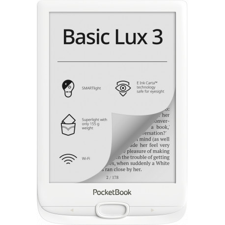 PocketBook Basic Lux 3 6", white
