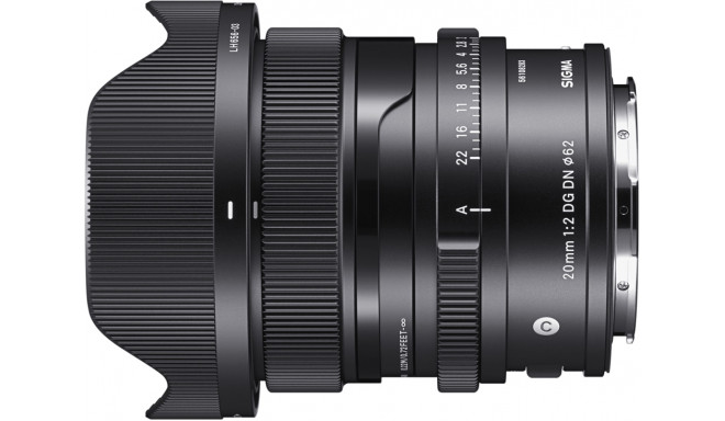 Sigma 20mm f/2.0 DG DN Contemporary lens for Sony