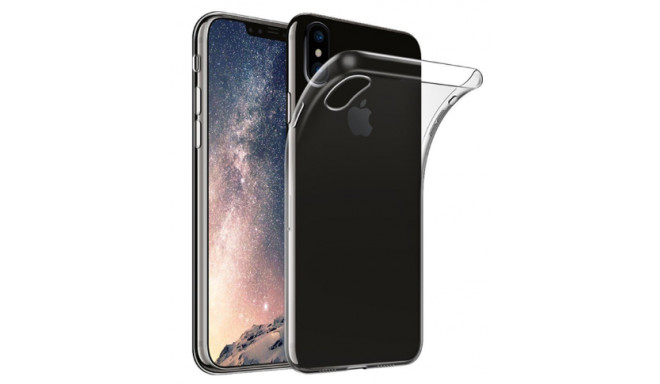 Fusion Ultra Back Case 1 mm Protect Silicone Case For Apple iPhone XS Max Transparent