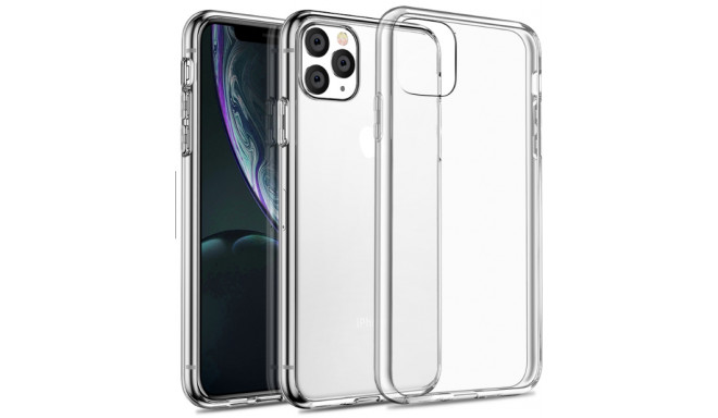 Fusion Ultra Back Case 0.3 mm прочный силиконовый чехол для Apple iPhone 11 прозрачный