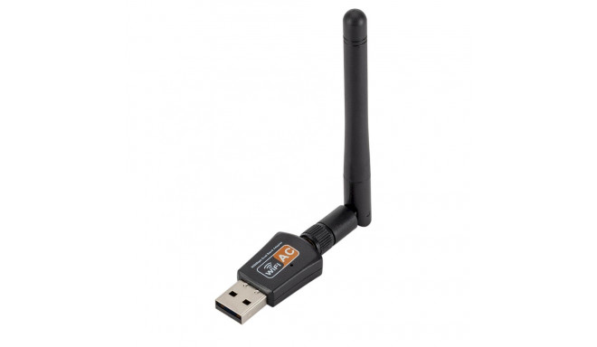 Fusion Wireless Wi-Fi Adapter (2.4GHz | 5GHz| USB 2.0, Wireless, 600Mbps, IEEE 802.11b|g|n|a|ac)