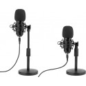 Tracer Studio Pro USB mikrofon mängude / taskuhäälingusaadete / voogesituste jaoks + hoidik, popfilt