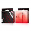 Borofone BL1 Premium AUX vads 3.5 mm -> 3.5 mm 1m sarkans