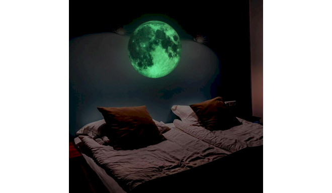 Fusion fluorestseeruv kleebis magamistoale "Kuu"