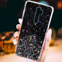 Fusion glue glitter silikoonist ümbris Apple iPhone 13 mustale