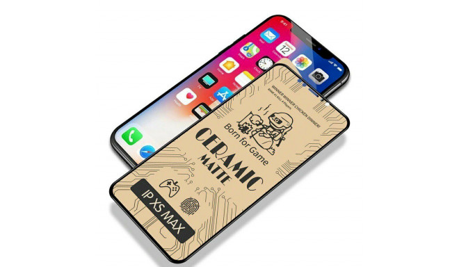 Fusion Matte Ceramic matt kile telefonile Xiaomi Redmi Note 10 Pro | Redmi Note 10 Pro Max must